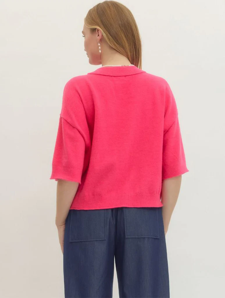 3/4 Wide Sleeve Knit Sweater - Image 12