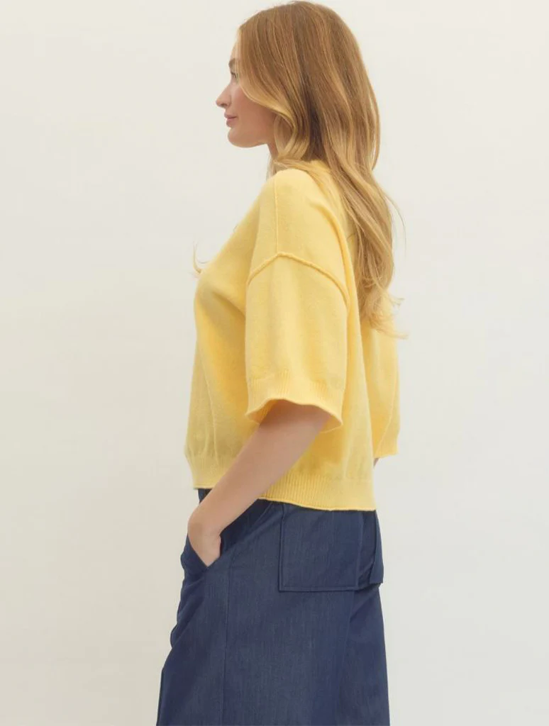 3/4 Wide Sleeve Knit Sweater - Image 17