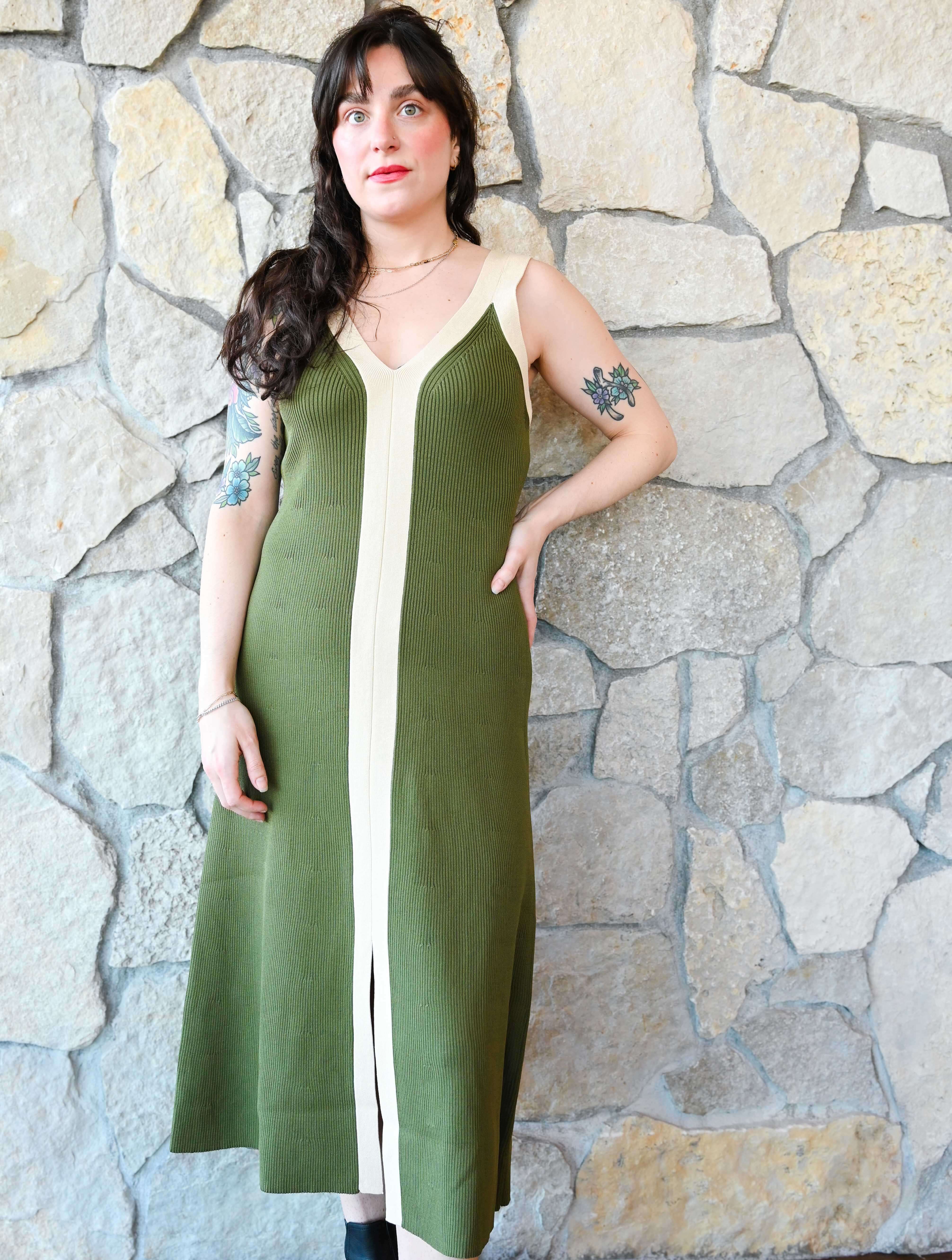 Analise Colorblock Midi Dress - Image 2