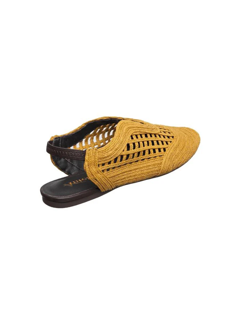 Antelope Daisy Woven Slingback Flats - Image 8