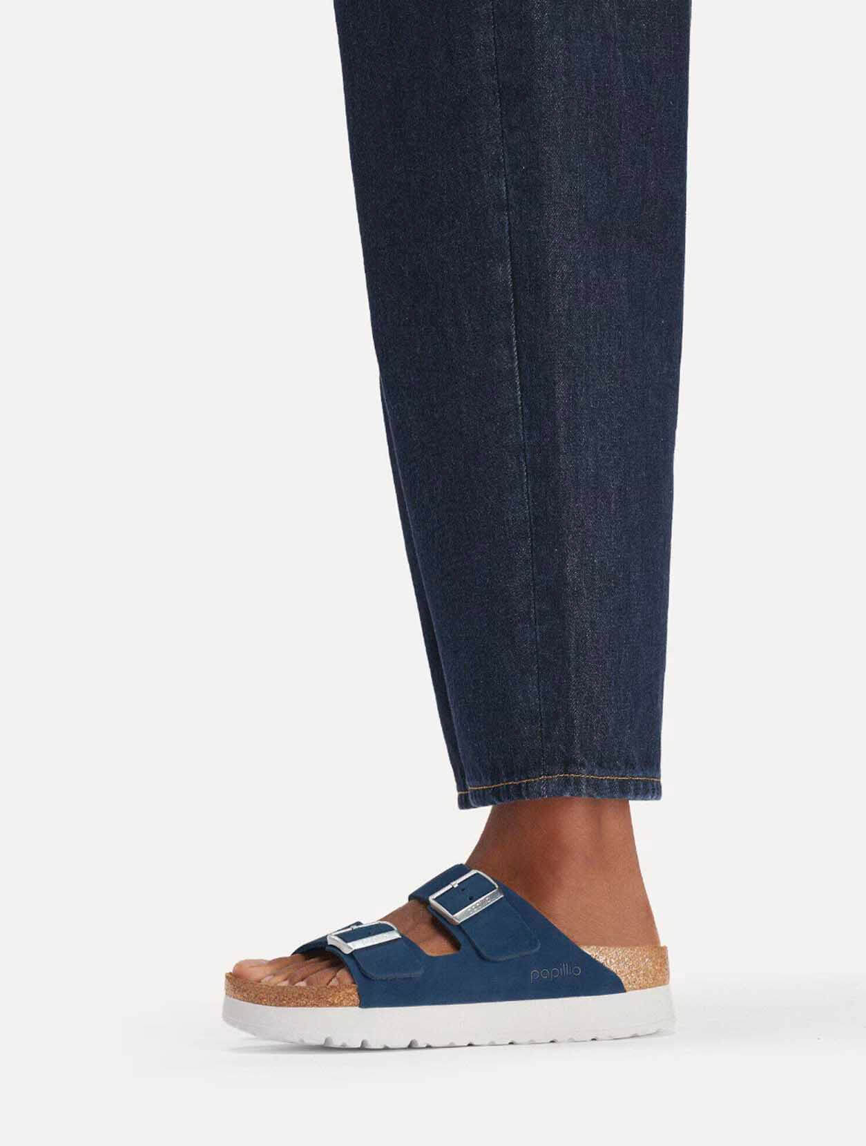 Birkenstock Arizona Flex Platform Nubuck Sandal - Image 5