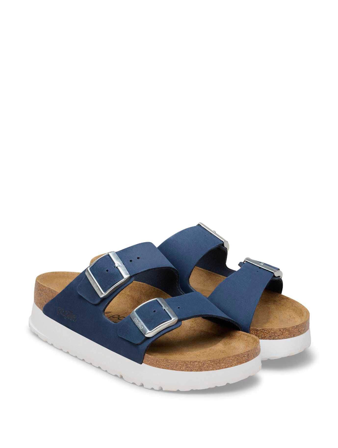 Birkenstock Arizona Flex Platform Nubuck Sandal - Image 6