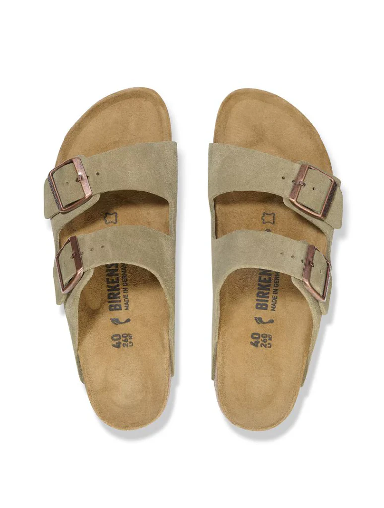 Birkenstock Arizona Suede Leather Sandal - Image 3