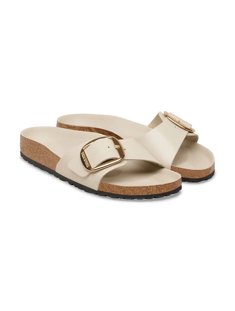 Birkenstock Madrid Big Buckle Leather Sandal - Image 3