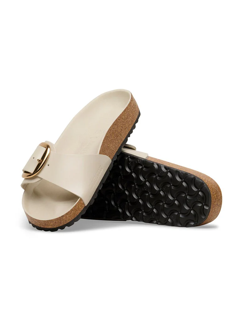 Birkenstock Madrid Big Buckle Leather Sandal - Image 4