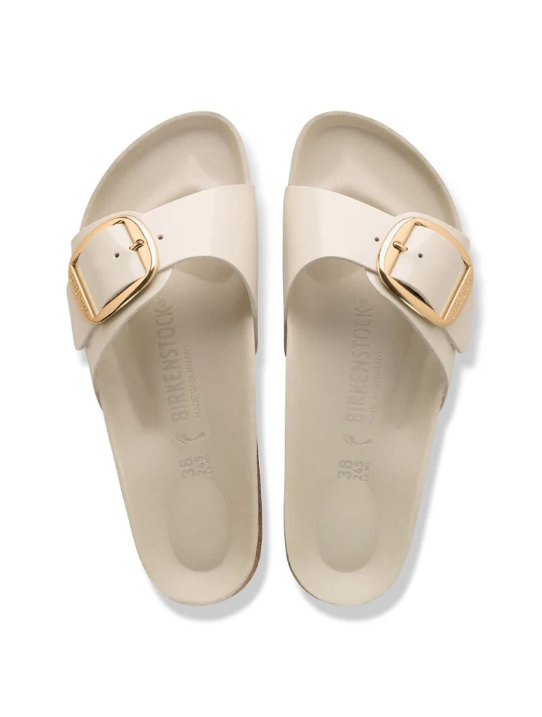 Birkenstock Madrid Big Buckle Leather Sandal - Image 5