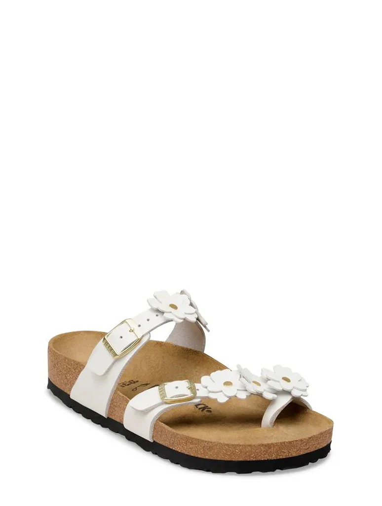 Birkenstock Mayari Flowers Leather Sandal