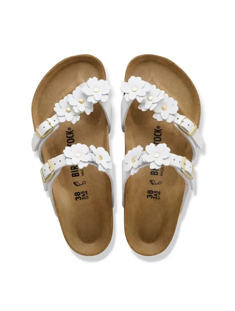 Birkenstock Mayari Flowers Leather Sandal - Image 3