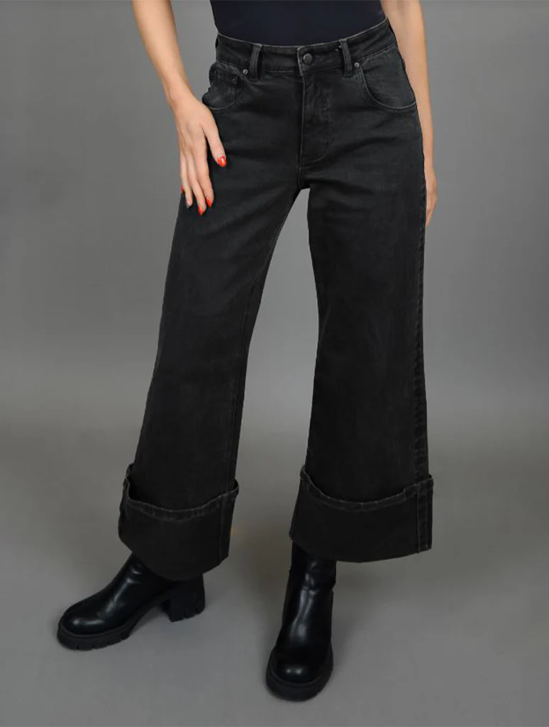 Carla Stretch Twill Cuff Pants - Image 4