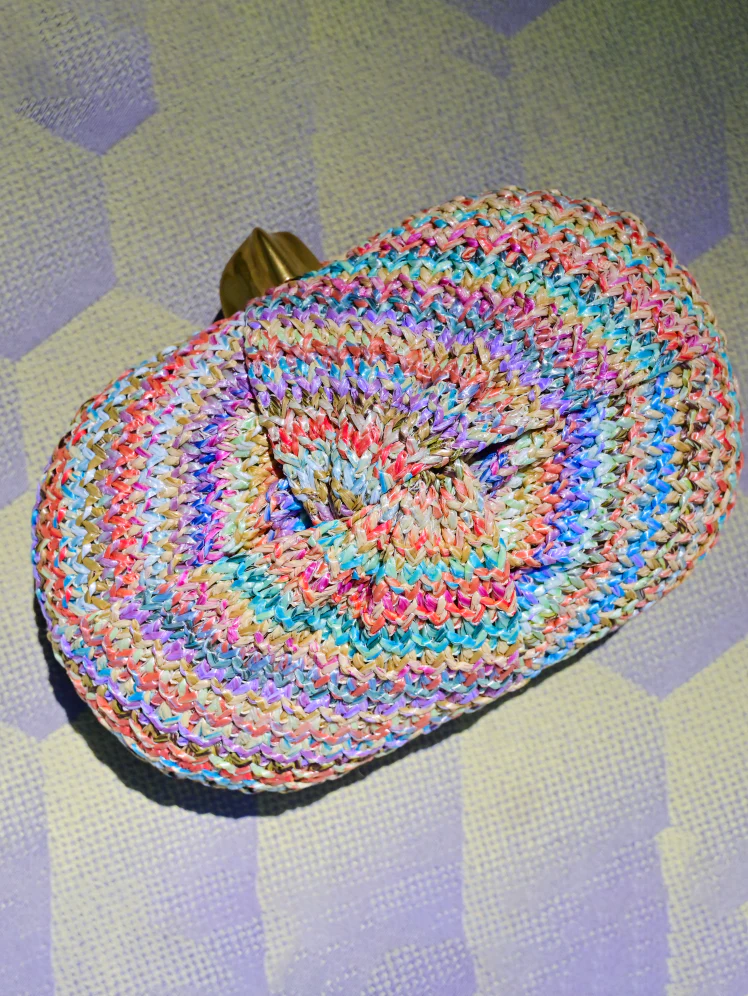 Cerdena Straw Clutch - Image 5