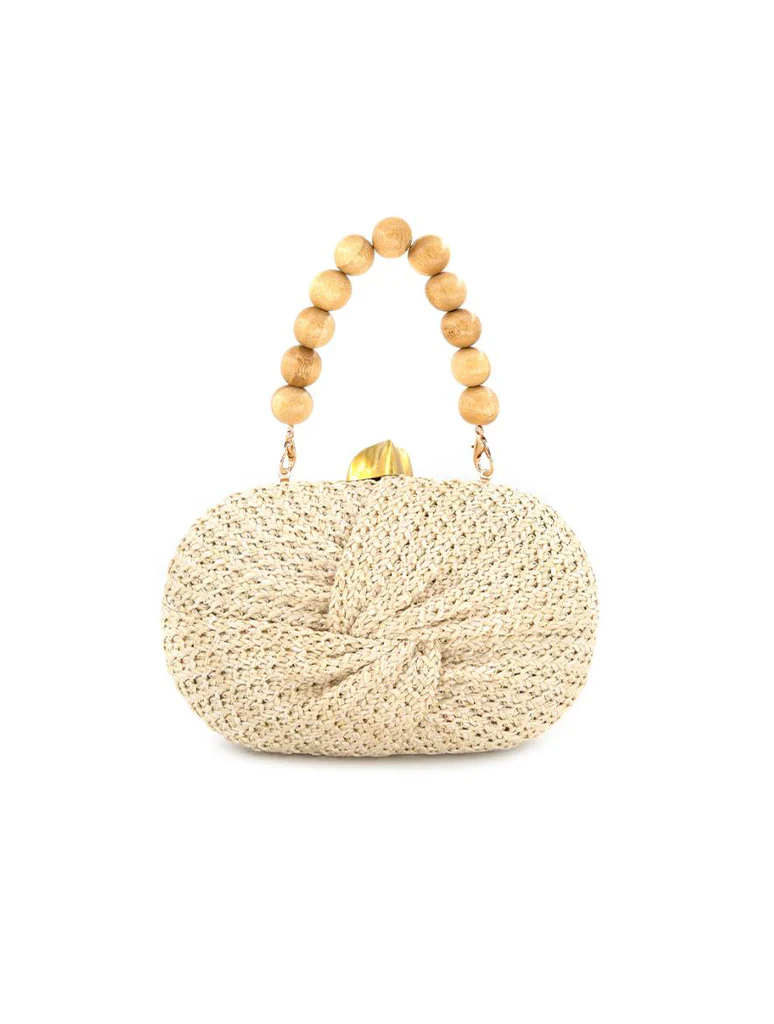 Cerdena Straw Clutch - Image 7