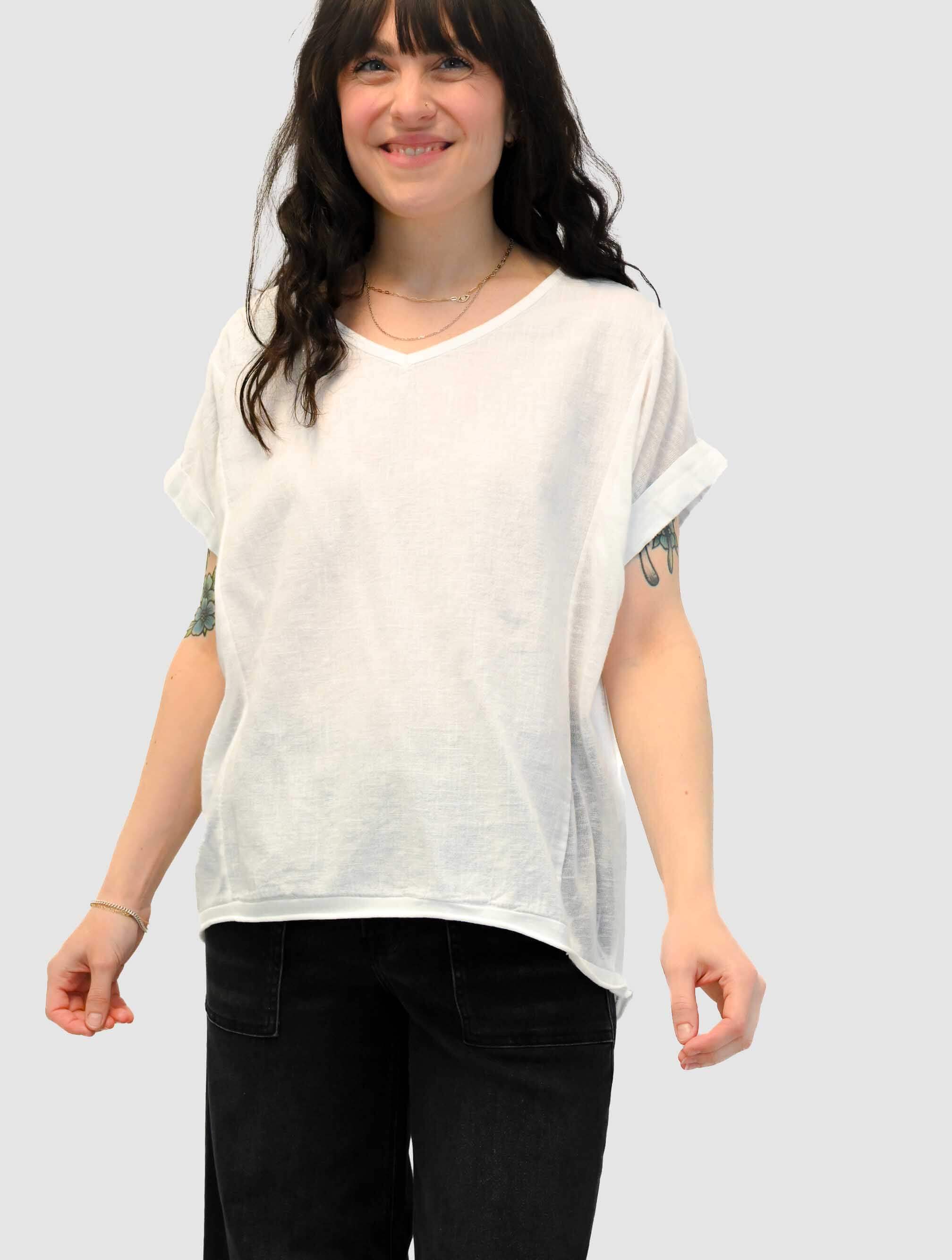 Classic Linen T-Shirt - Image 4