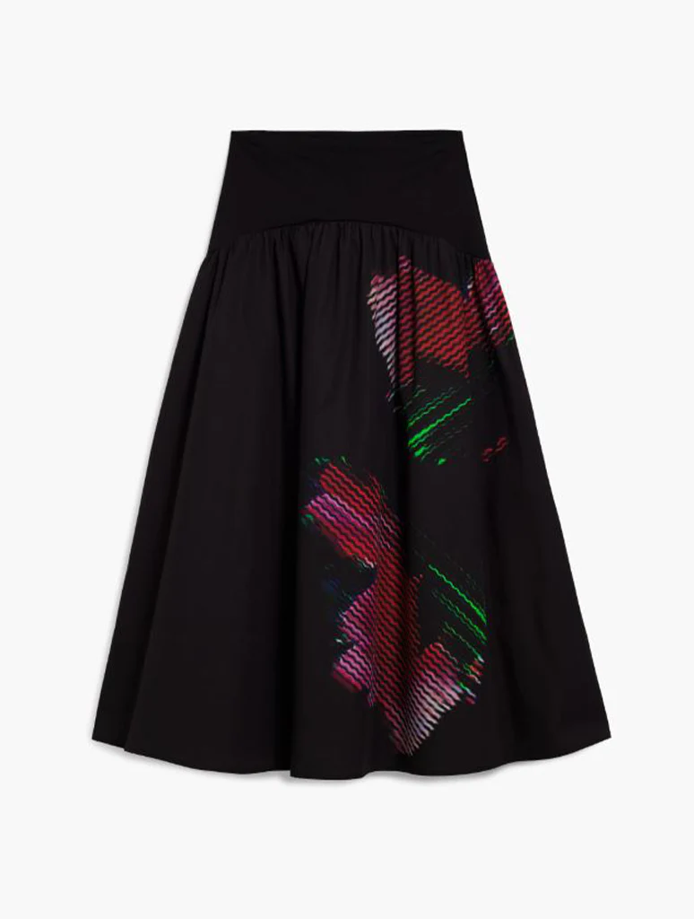 Desigual Pixelated Midi Skirt - Image 3