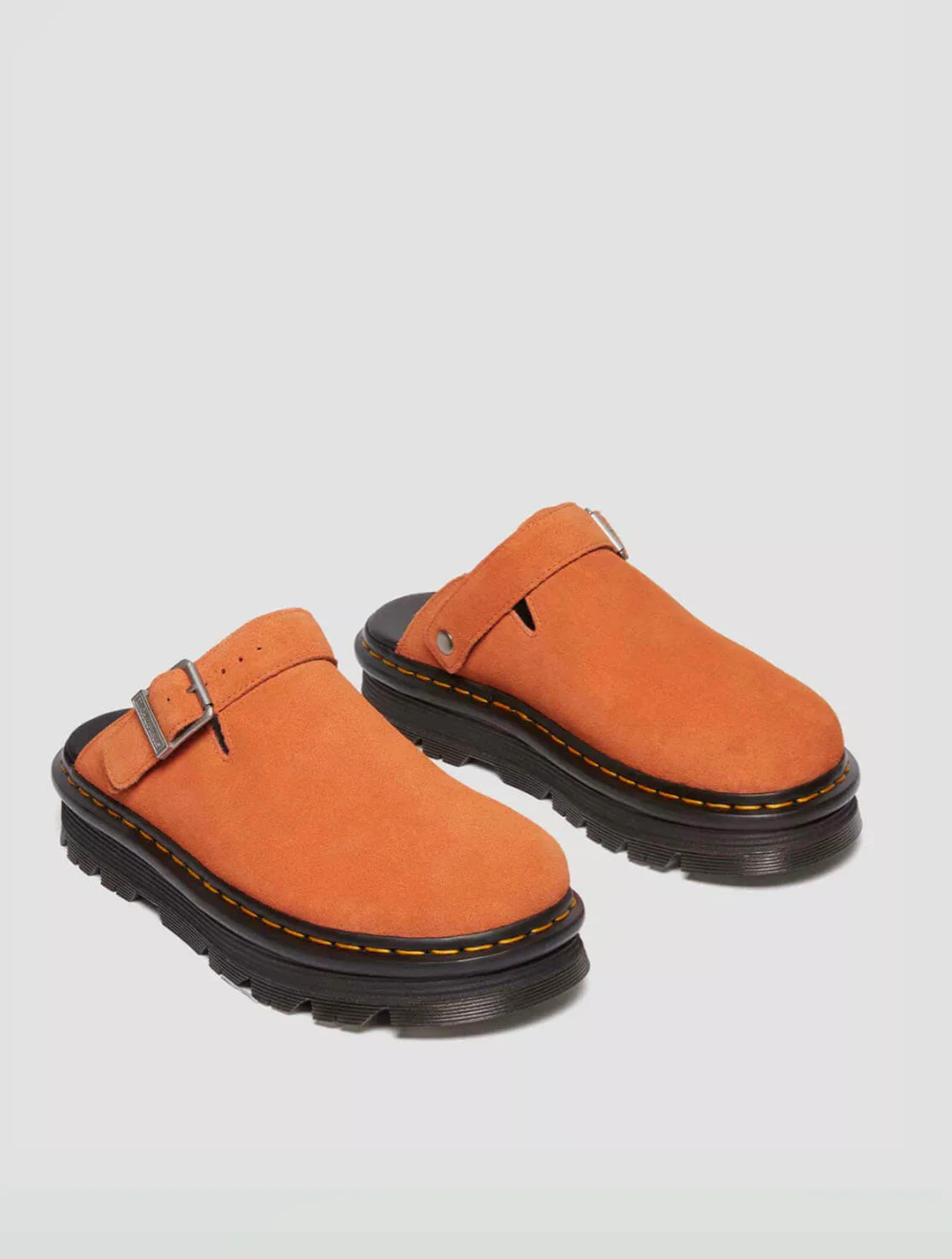 Dr. Martens ZebZag Suede Casual Slingback Platform Mule - Image 10