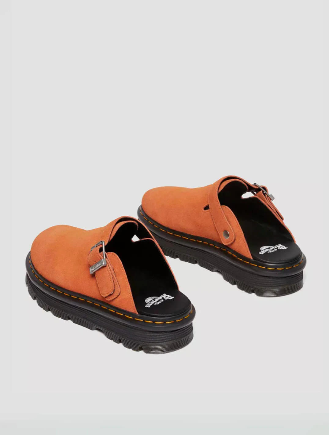 Dr. Martens ZebZag Suede Casual Slingback Platform Mule - Image 11