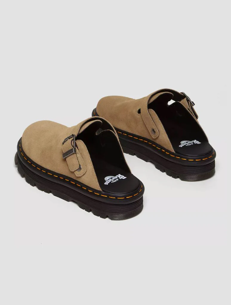 Dr. Martens ZebZag Suede Casual Slingback Platform Mule - Image 16
