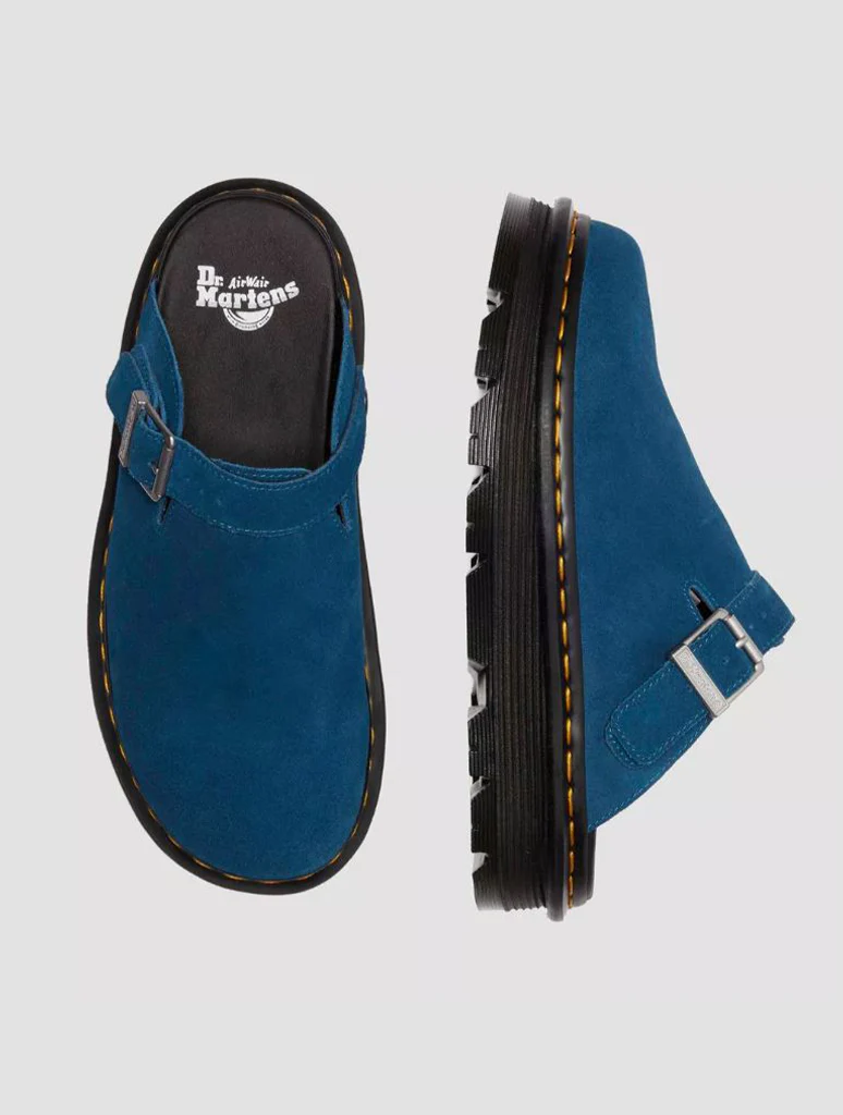 Dr. Martens ZebZag Suede Casual Slingback Platform Mule - Image 21