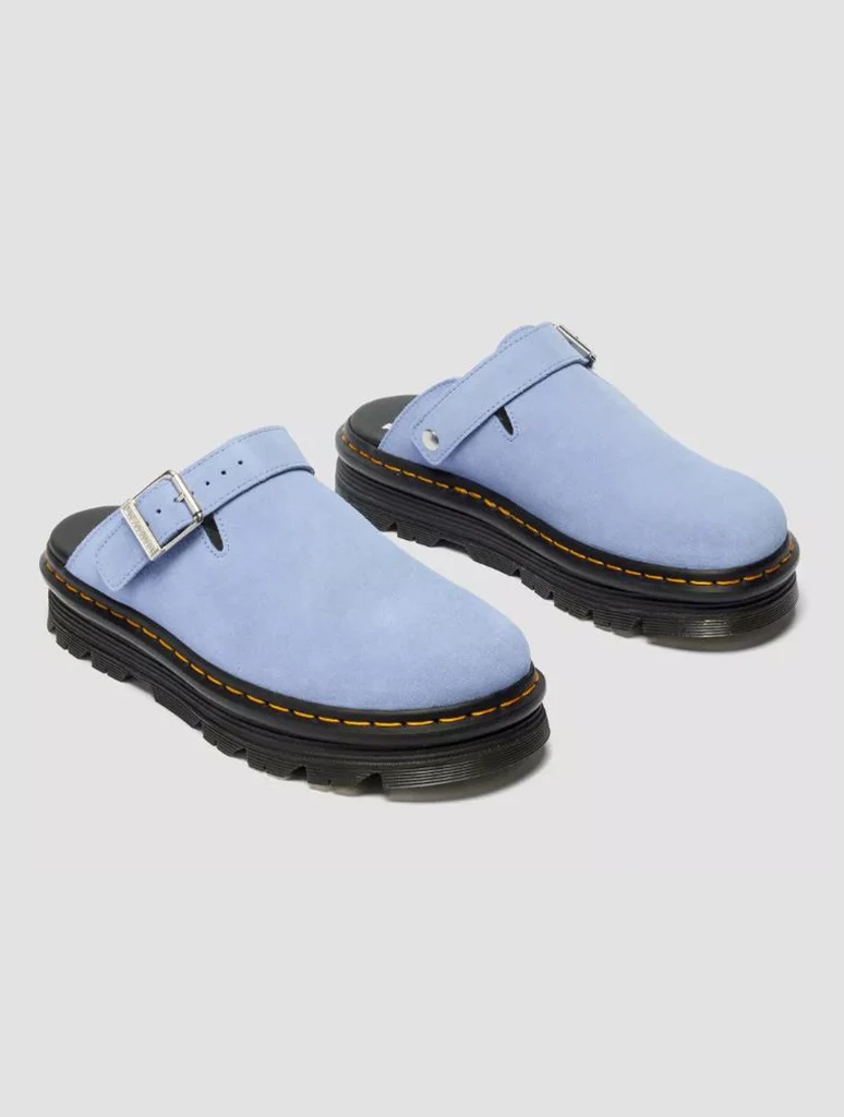 Dr. Martens ZebZag Suede Casual Slingback Platform Mule - Image 24