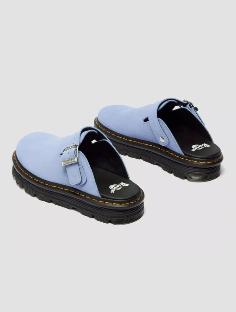 Dr. Martens ZebZag Suede Casual Slingback Platform Mule - Image 25
