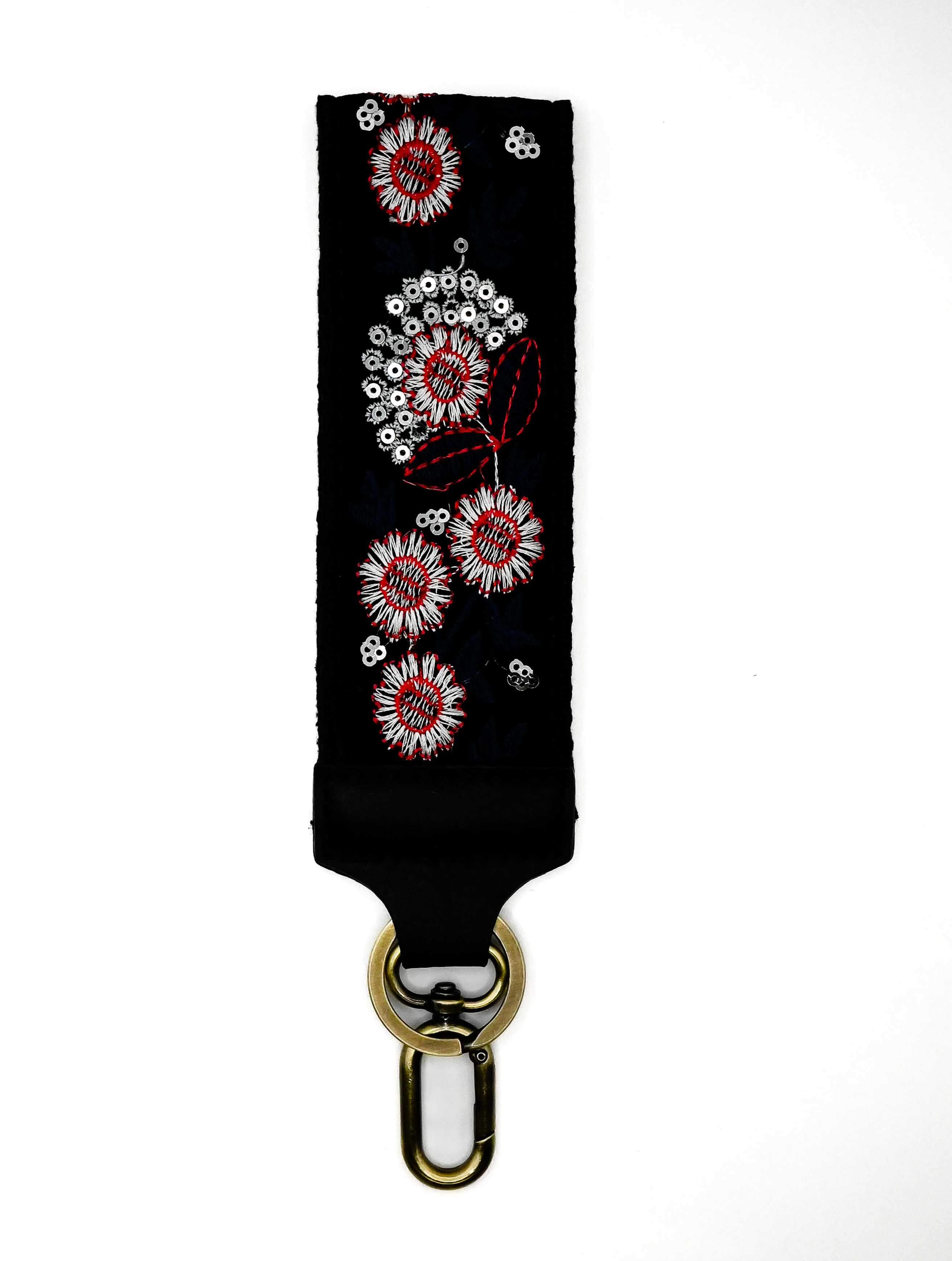 Embroidered Wristlet Keychain - Image 11
