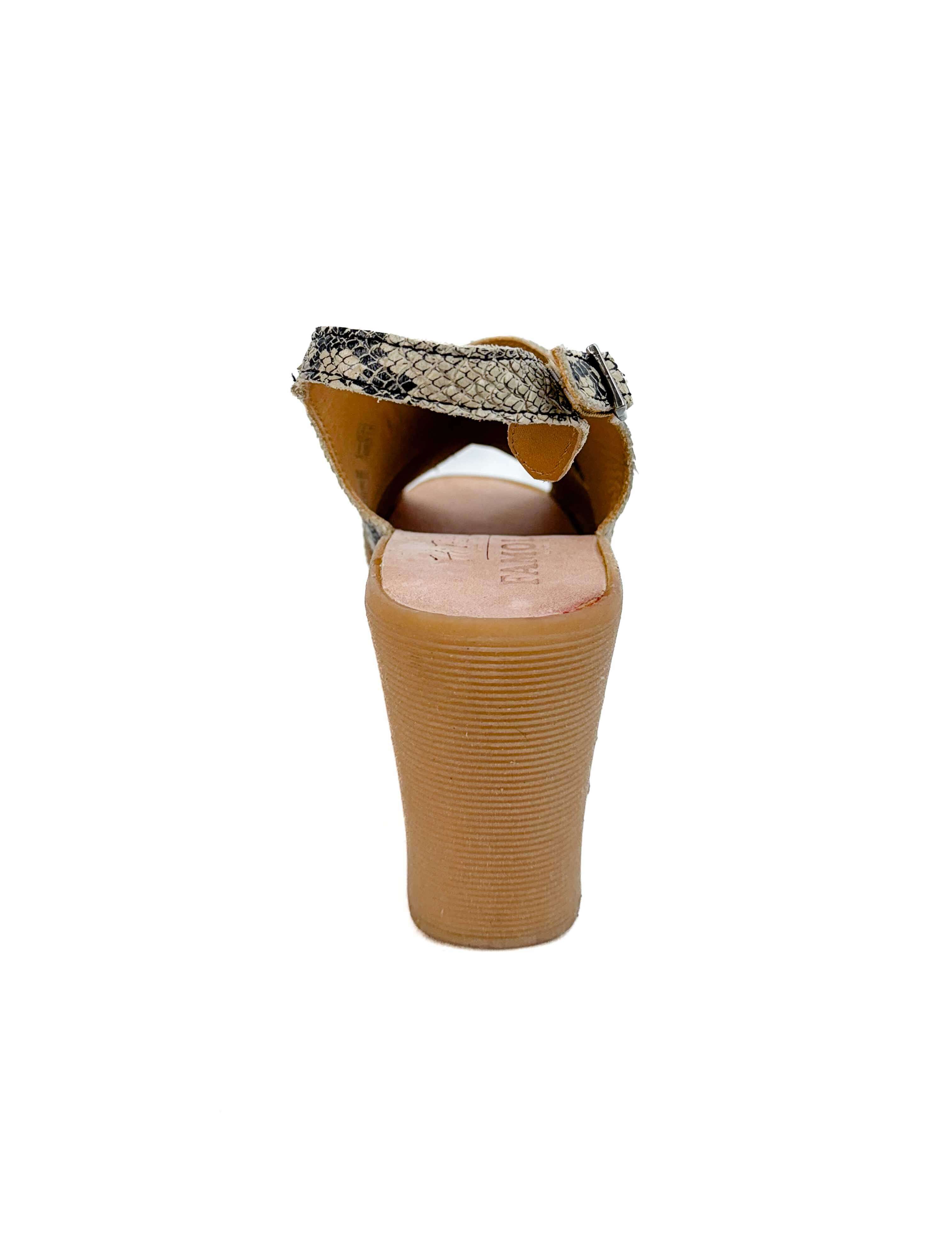 Famolare Cross Your Heart Wedge Sandal - Image 3