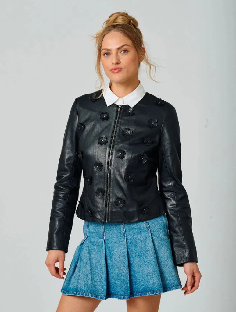 Flora Applique Jacket