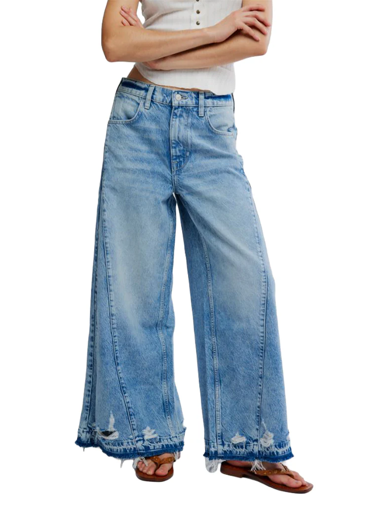 Free People Apollo Wide Leg Jeans