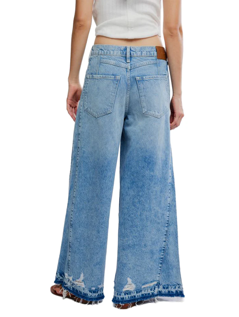 Free People Apollo Wide Leg Jeans - Image 3