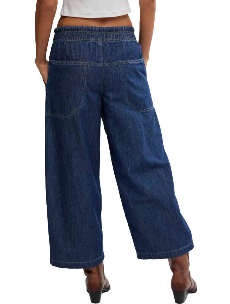 Free People Easy Peasy Pull-On Jeans - Image 4