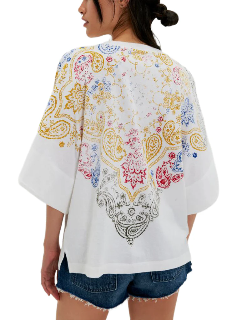 Free People Heirloom Printed Tee - Image 2