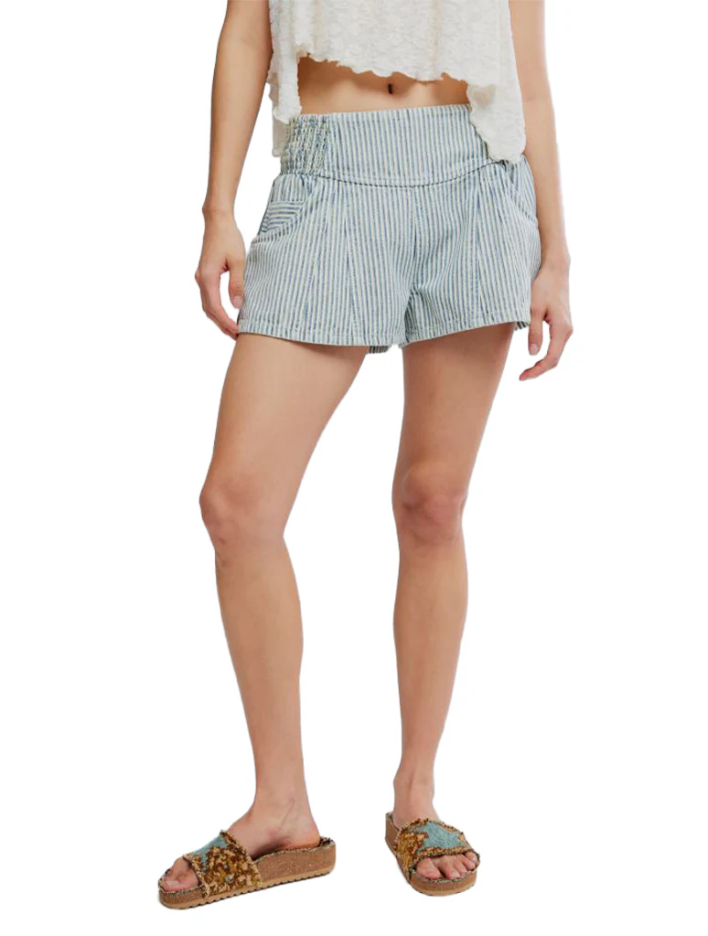 Free People Luna Railroad Short