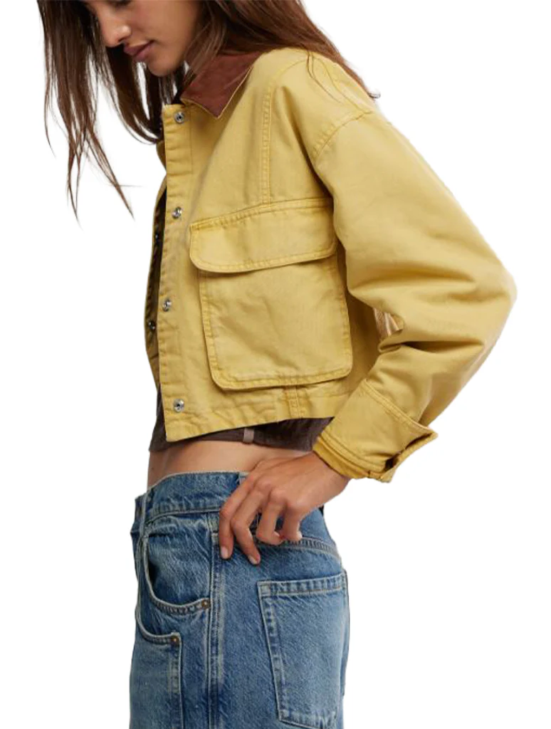 Free People Martha Workwear Jacket - Image 2