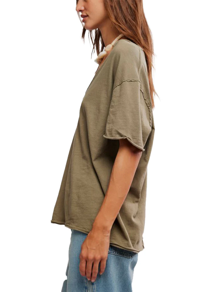 Free People Nina V-Neck Tee - Image 2