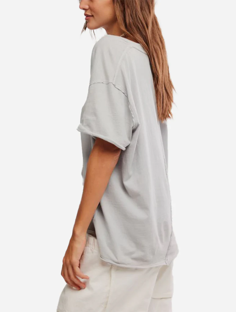 Free People Nina V-Neck Tee - Image 5
