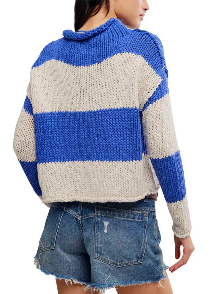 Free People Opal Rugby Stripe Sweater - Image 2