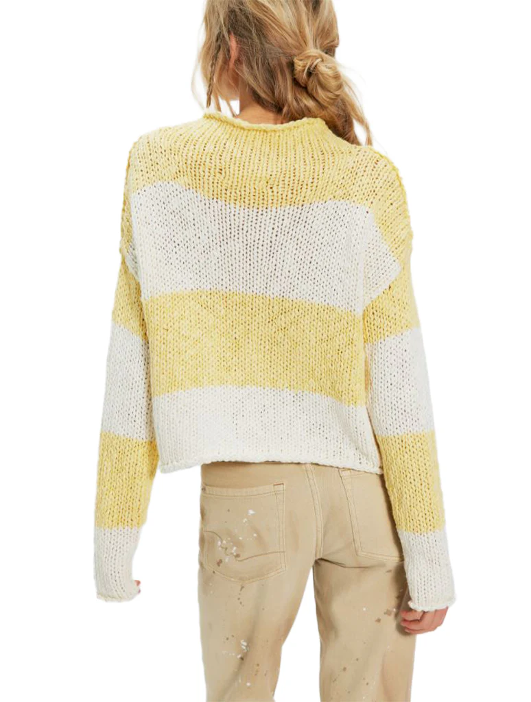 Free People Opal Rugby Stripe Sweater - Image 5