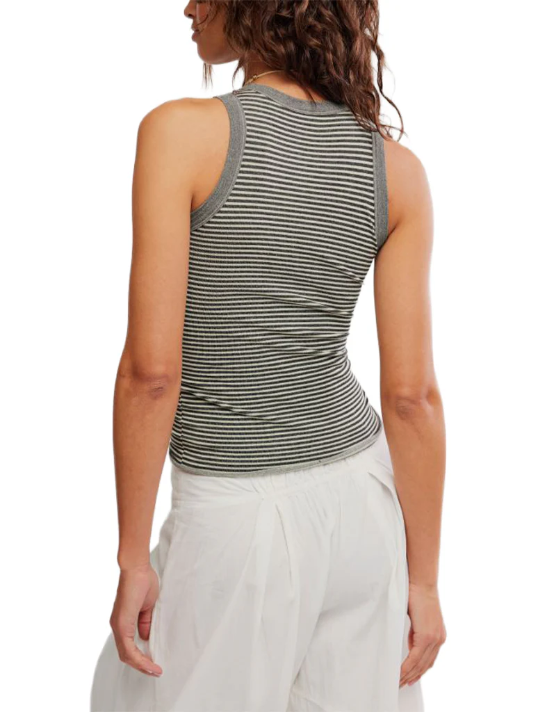 Free People So Soft Seamless Stripe Tank - Image 3