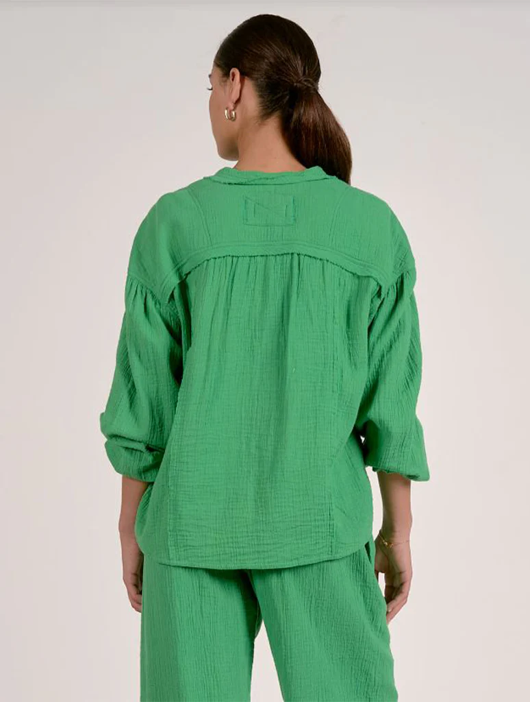 Long Sleeve Button Down Blouse - Image 3