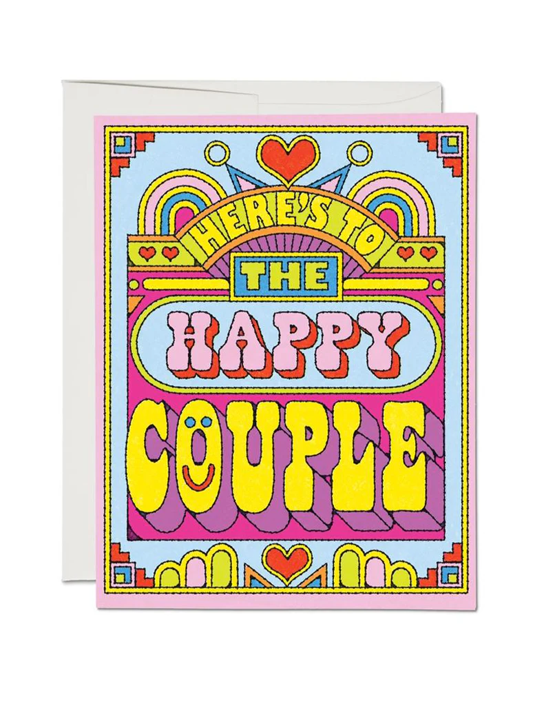 Happy Couple Wedding Card