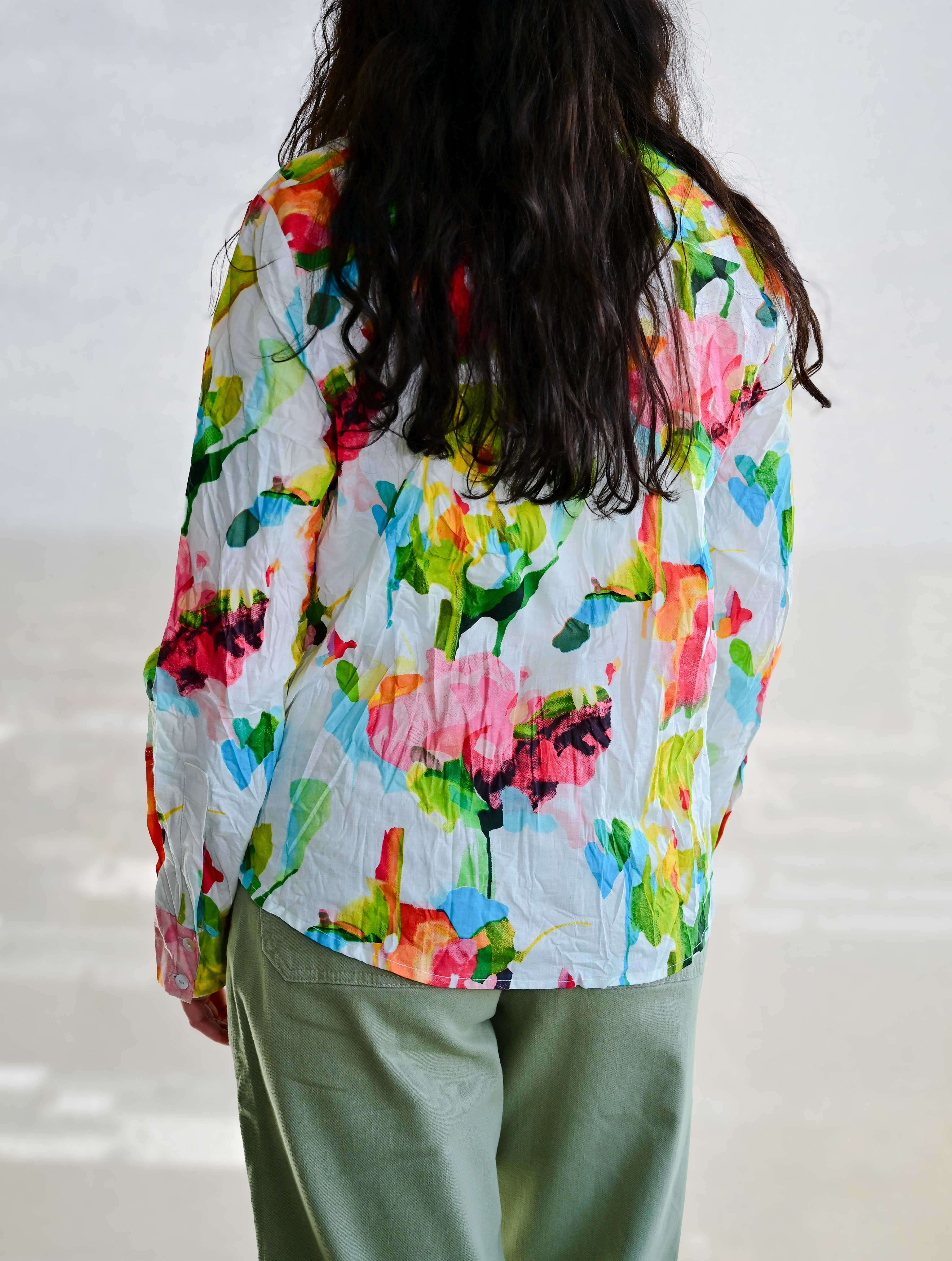 Jor Long Sleeve Button Down Blouse - Image 2