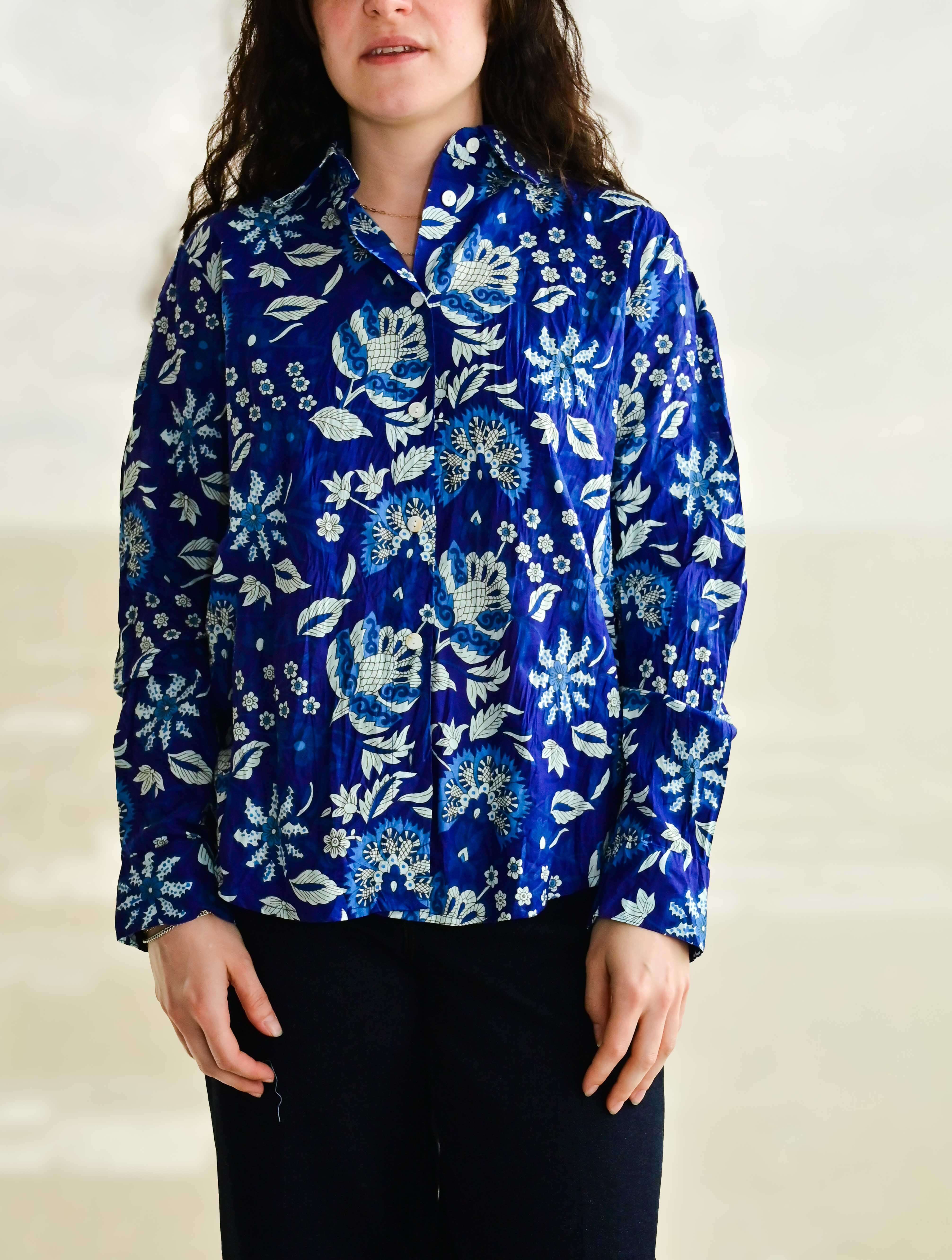 Jor Long Sleeve Button Down Blouse - Image 3