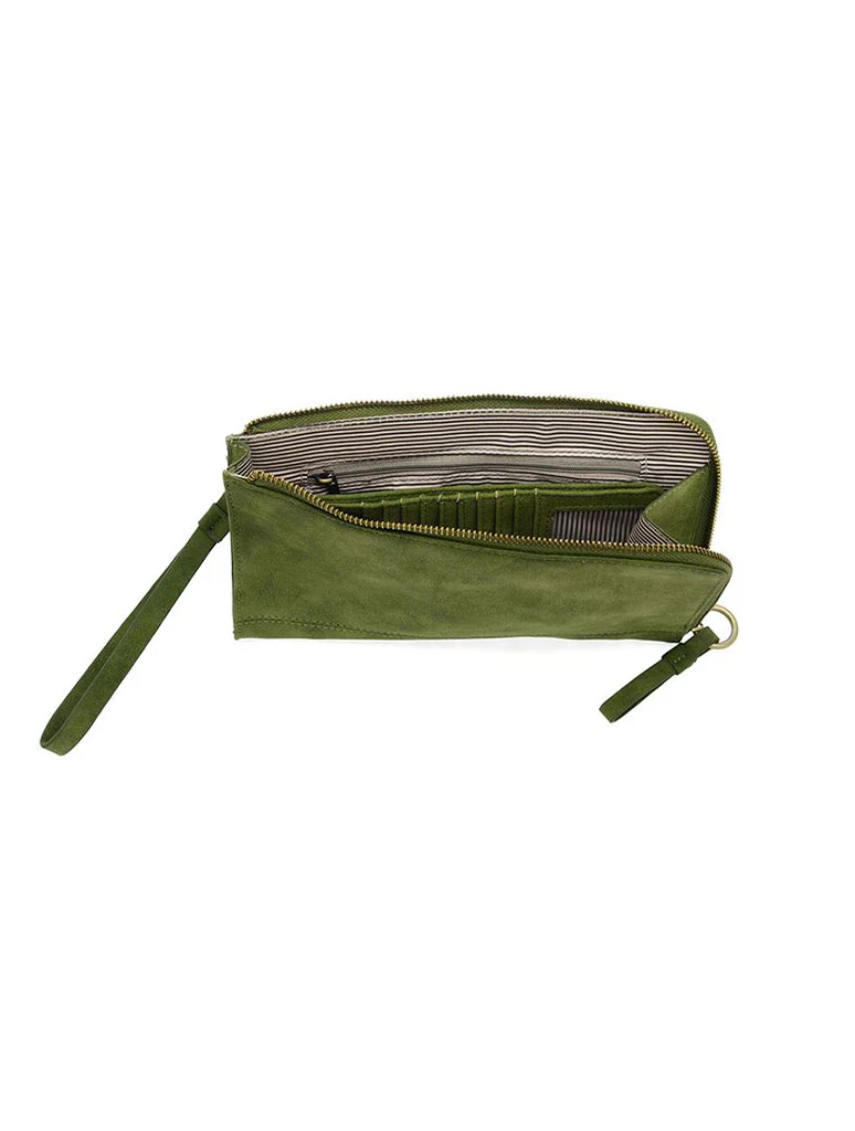 Karina Convertible Faux Suede Wristlet and Wallet - Image 3