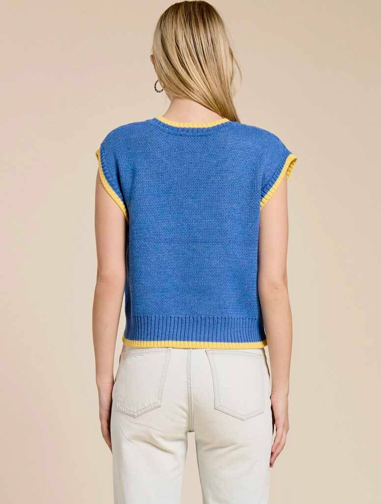 Kissy Fishies Short Sleeve Sweater - Image 3