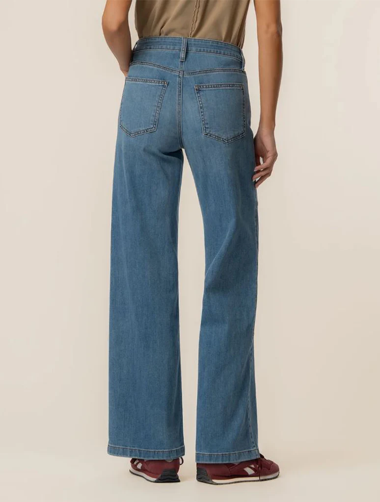 Kut From The Kloth Jodi High Rise Straight Leg Jean With Front Panels - Image 3