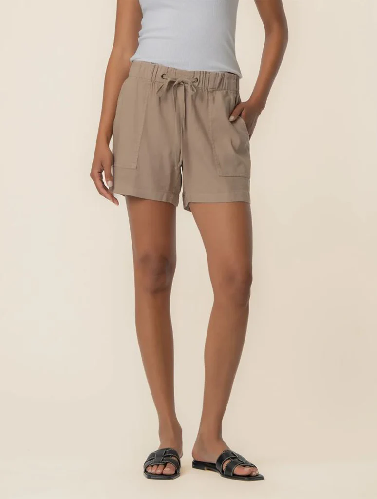 Kut From The Kloth Katana High Rise Drawstring Shorts - Image 4