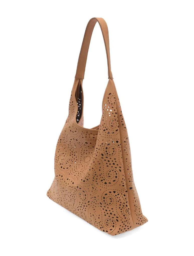 Lazer Cut Eyelet Hobo - Image 4