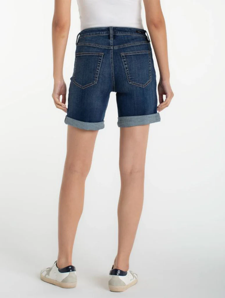 Liverpool Marley Girlfriend Short with Roll Cuff Hem - Image 2