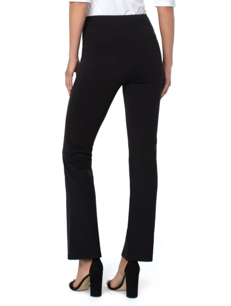 Liverpool Pearl Full Length Flare with Pintucks - Image 2