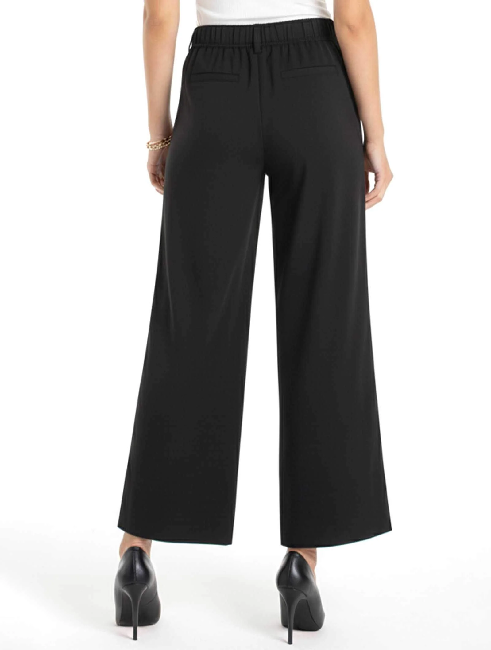 Liverpool Pleated Wide Leg Trouser - Image 2