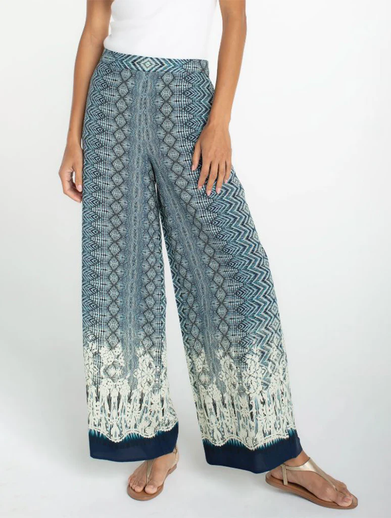Liverpool Pull-On Palazzo Pants